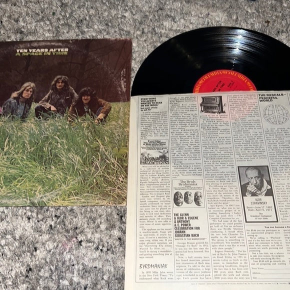 Ten Years After A Space In Time Record - Picture 1 of 1